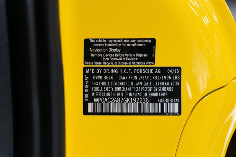 2016 Porsche Cayman GT4 - Photo 58 - Neptune City, NJ 07753