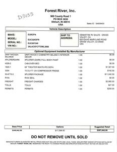 2026 Dynamax Europa 32KD   - Photo 18 - Grass Valley, CA 95945-5207