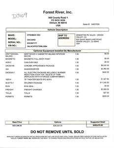 2026 Dynamax DX3 34KD - Photo 21 - Grass Valley, CA 95945-5207