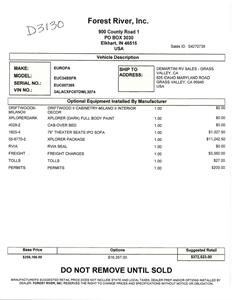 2026 Dynamax Europa 34SS with Xplorer Package   - Photo 21 - Grass Valley, CA 95945-5207