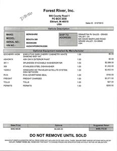 2022 Forest River Berkshire XL 37A   - Photo 20 - Grass Valley, CA 95945-5207