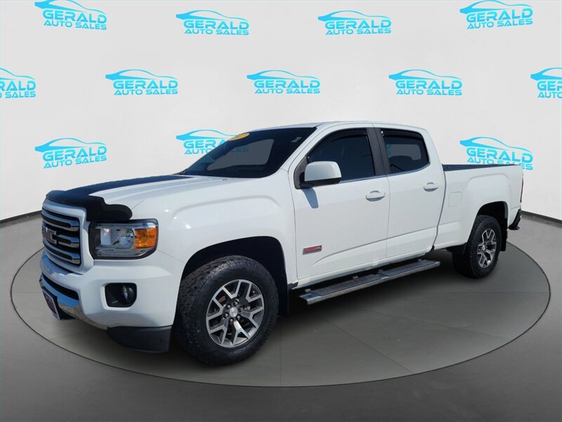 Summit White 2017 GMC Canyon Pickup Truck Four-Wheel Drive Automatic