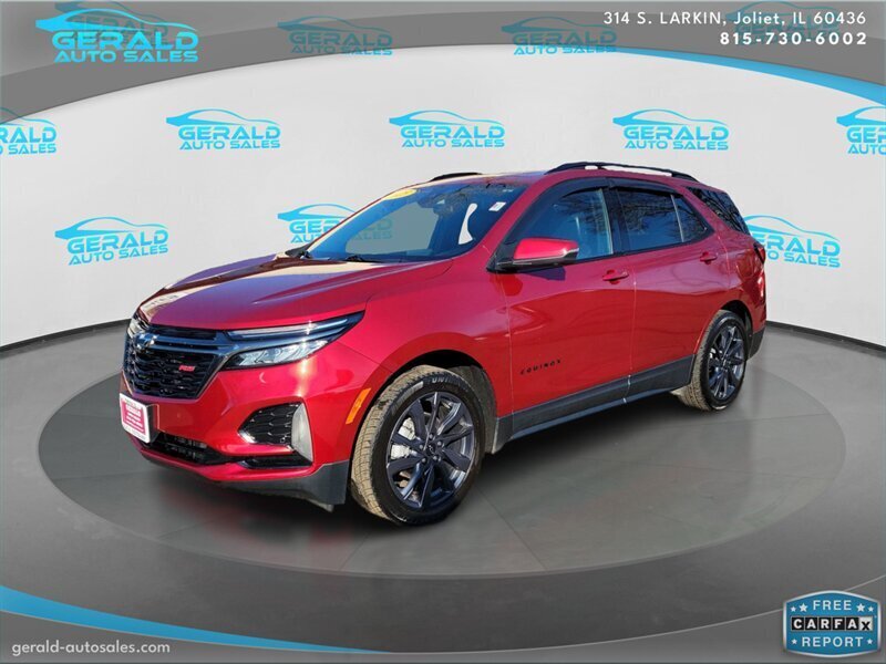 Radiant Red Tintcoat 2023 Chevrolet Equinox SUV / Crossover Four-Wheel Drive 6-Speed Automatic