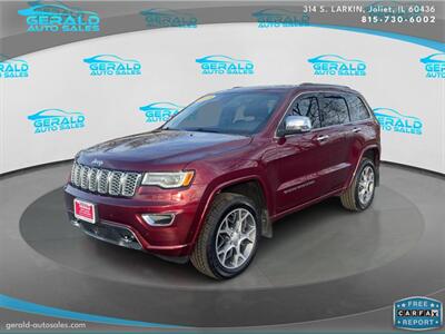 2019 Jeep Grand Cherokee Overland  25 MPG