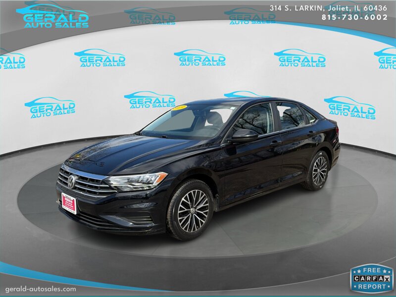 Black Uni 2019 Volkswagen Jetta SEL Premium FWD Sedan Front-Wheel Drive 8-Speed Automatic
