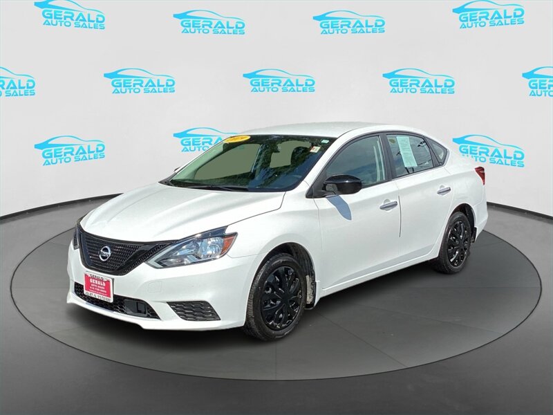 White (Fresh Powder) 2019 Nissan Sentra Sedan Front-Wheel Drive Automatic
