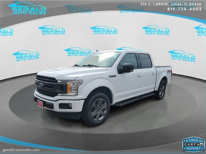 Oxford White 2020 Ford F-150 XLT SuperCrew 4WD Pickup Truck Four-Wheel Drive Automatic