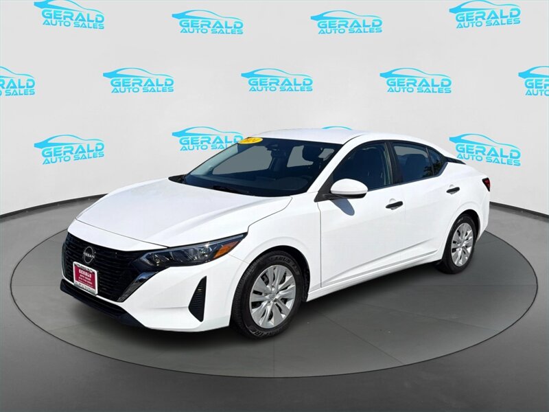White (Fresh Powder) 2024 Nissan Sentra Sedan Front-Wheel Drive Automatic