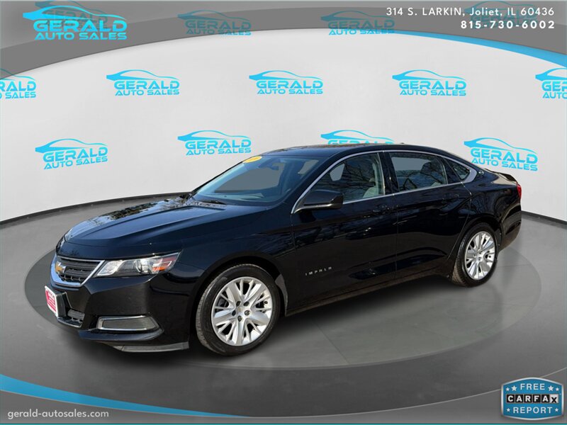 Black 2019 Chevrolet Impala LT FWD Sedan Front-Wheel Drive 6-Speed Automatic