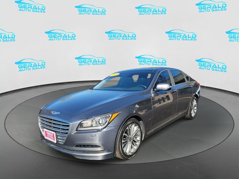 Gray 2015 Hyundai Genesis Sedan All-Wheel Drive Automatic