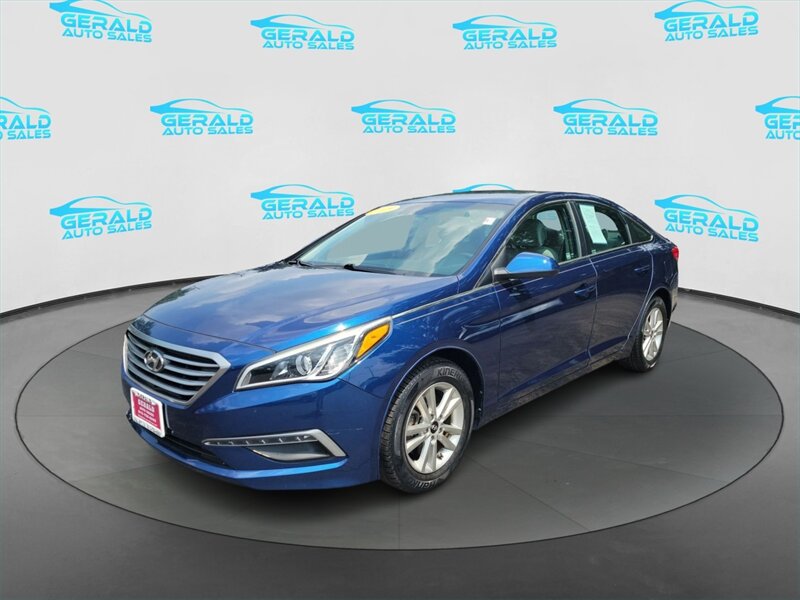 Lakeside Blue 2015 Hyundai Sonata Sedan Front-Wheel Drive Automatic
