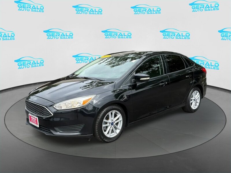 Shadow Black 2017 Ford Focus Sedan Front-Wheel Drive Automatic
