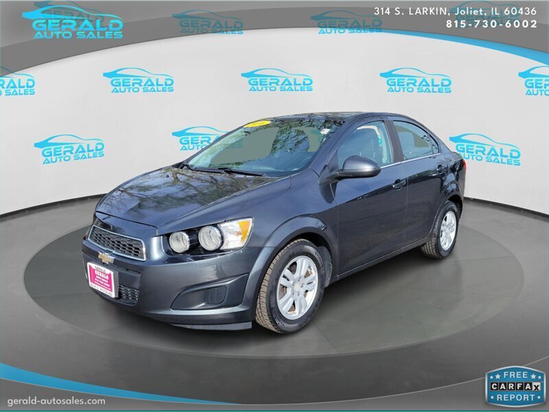 Nightfall Gray Metallic 2016 Chevrolet Sonic LT Sedan FWD Sedan Front-Wheel Drive Automatic