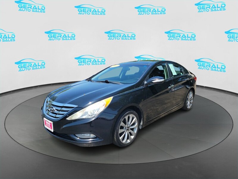 Midnight Black 2012 Hyundai Sonata Sedan Front-Wheel Drive Automatic