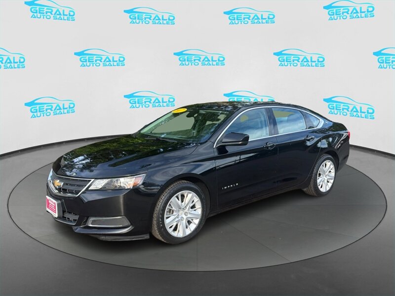 Black 2017 Chevrolet Impala Sedan Front-Wheel Drive Automatic