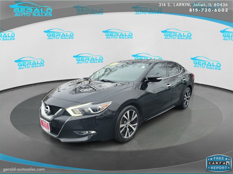 Bordeaux Black 2016 Nissan Maxima SV Sedan Front-Wheel Drive Automatic