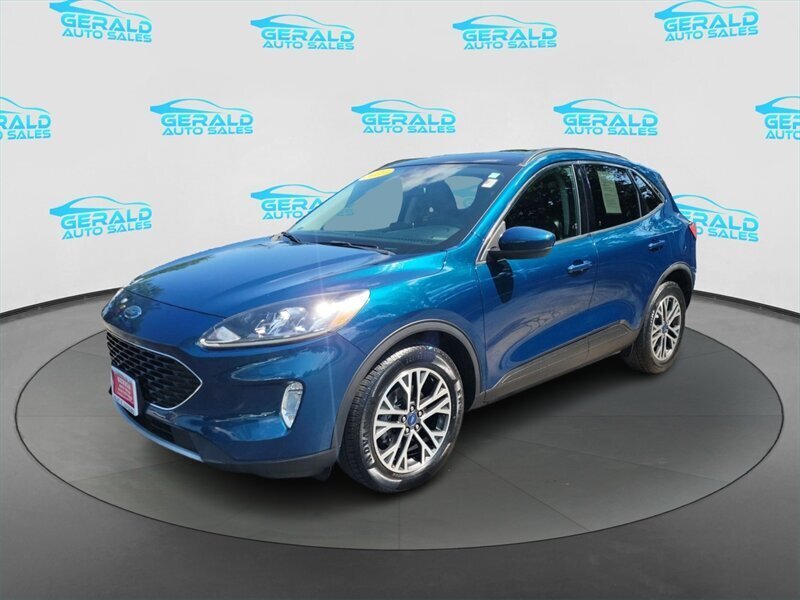 Blue 2020 Ford Escape SUV / Crossover All-Wheel Drive Automatic
