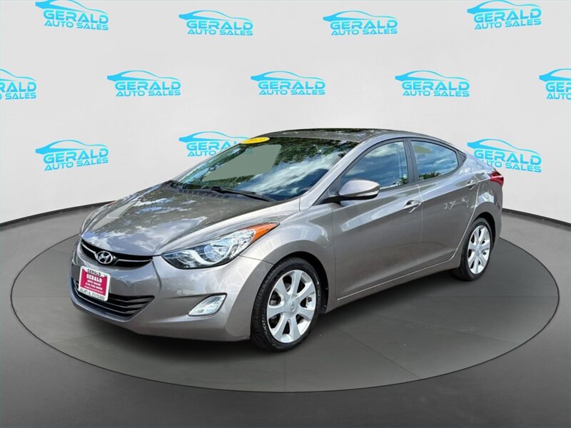 Brown 2013 Hyundai Elantra Sedan Front-Wheel Drive Automatic