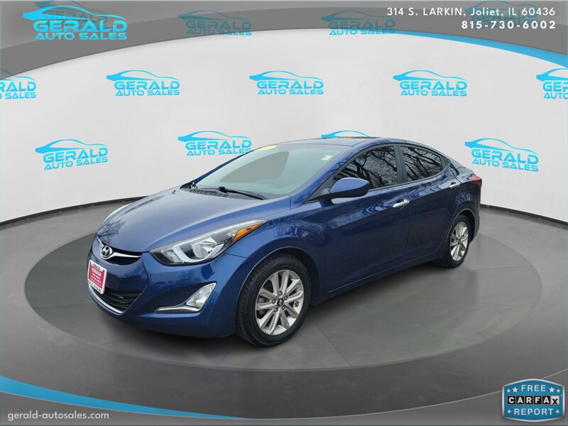 Lakeside Blue 2015 Hyundai Elantra SE FWD Sedan Front-Wheel Drive Automatic