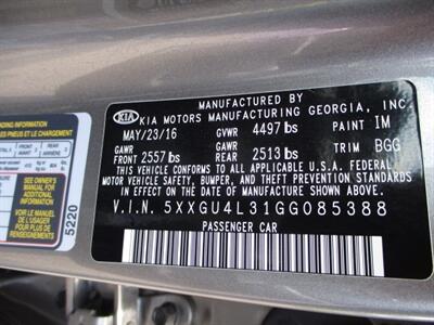 2016 Kia Optima EX   - Photo 31 - Edison, NJ 08817