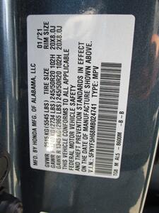 2021 Honda Pilot Touring-7P   - Photo 40 - Bell, CA 90201