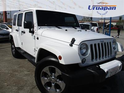 2016 Jeep Wrangler Sahara  