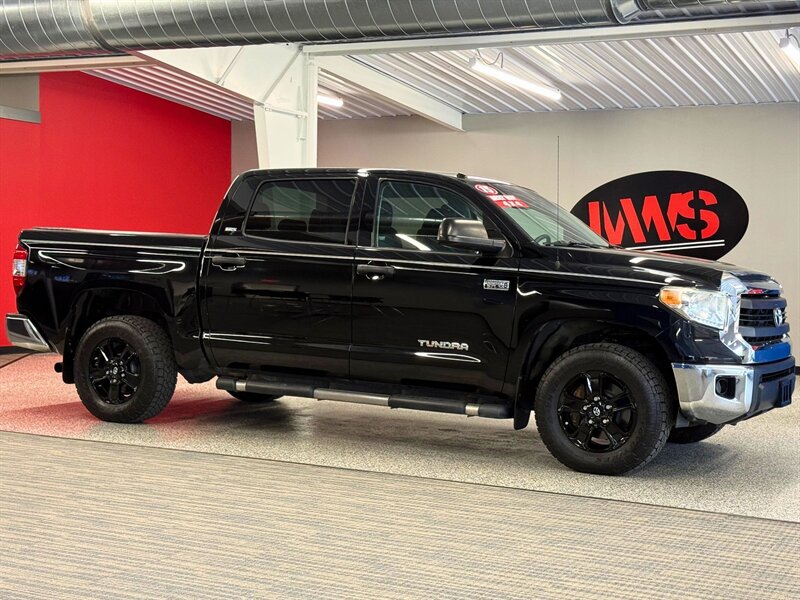 Black 2015 Toyota Tundra Pickup Truck Four-Wheel Drive Automatic