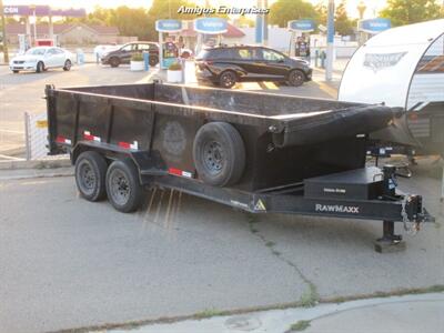 2023 RawMaxx the 13th Pounder Dump Trailer Hydraulic Lift - Photo 1 - Fresno, CA 93702