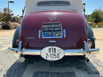 1951 Mercedes-Benz 220A Cabriolet   - Photo 16 - Escondido, CA 92029