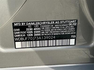 2003 Mercedes-Benz E 500   - Photo 42 - Escondido, CA 92029