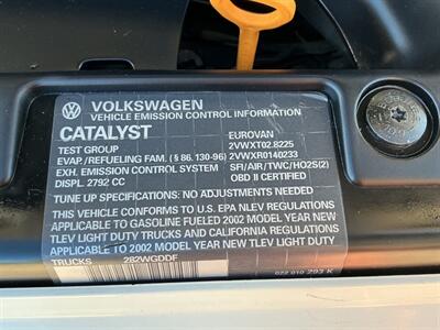 2002 Volkswagen EuroVan MV   - Photo 41 - Escondido, CA 92029