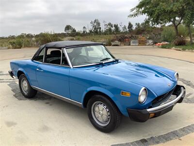 1978 FIAT 124 Spider   - Photo 11 - Escondido, CA 92029