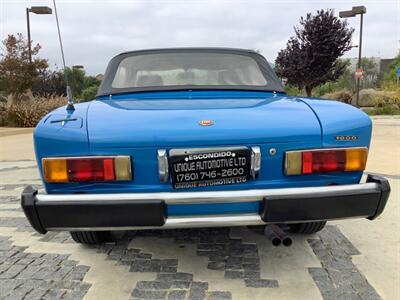 1978 FIAT 124 Spider   - Photo 18 - Escondido, CA 92029