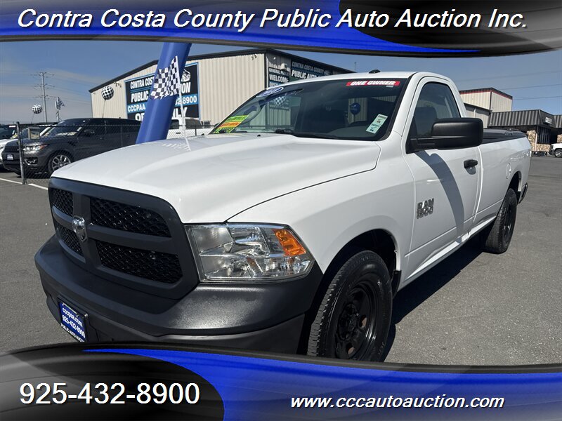 Bright White Clear Coat 2018 RAM 1500 Pickup Truck 4X2 Automatic
