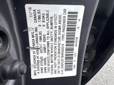 2017 Honda Civic EX   - Photo 31 - Pittsburg, CA 94565