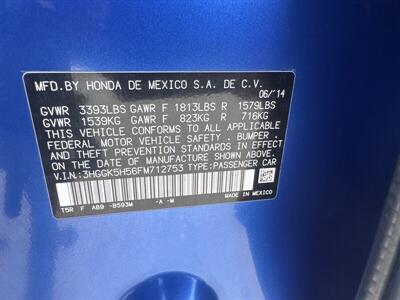 2015 Honda Fit LX   - Photo 30 - Pittsburg, CA 94565-2812