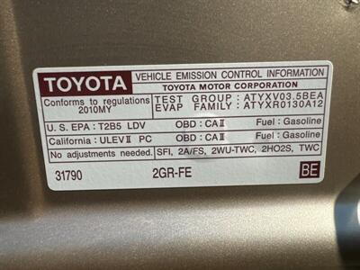 2010 Toyota Camry XLE V6   - Photo 32 - Pittsburg, CA 94565-2812