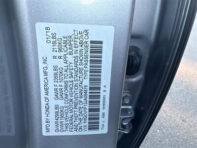 2018 Honda Accord LX - Photo 29 - Pittsburg, CA 94565-2812