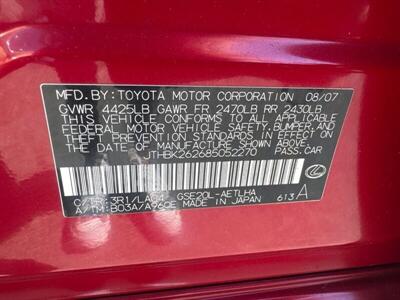 2008 Lexus IS   - Photo 33 - Pittsburg, CA 94565-2812