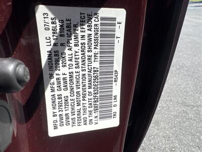 2013 Honda Civic EX   - Photo 28 - Pittsburg, CA 94565-2812