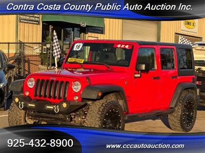 2016 Jeep Wrangler Sport S   - Photo 1 - Pittsburg, CA 94565-2812