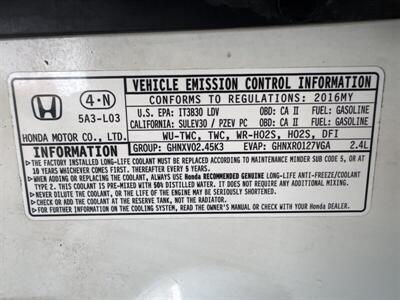 2016 Honda Accord Sport   - Photo 29 - Pittsburg, CA 94565-2812