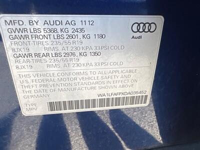 2013 Audi Q5 2.0T quattro Premium   - Photo 36 - Pittsburg, CA 94565-2812