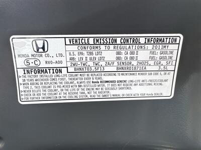 2011 Honda Odyssey EX-L   - Photo 35 - Pittsburg, CA 94565-2812