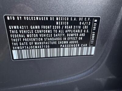 2012 Volkswagen Jetta SE PZEV   - Photo 28 - Pittsburg, CA 94565-2812