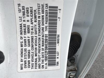 2017 Honda Civic LX - Photo 29 - Pittsburg, CA 94565-2812