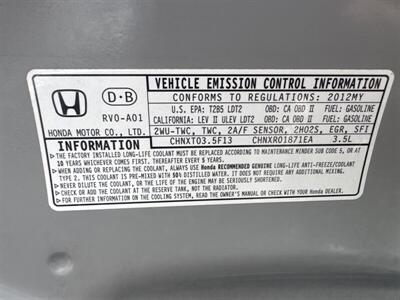 2012 Honda Odyssey Touring   - Photo 35 - Pittsburg, CA 94565-2812