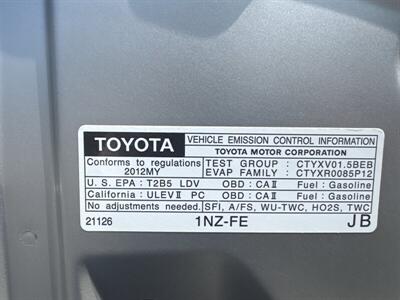 2012 Toyota Yaris 5-Door L   - Photo 23 - Pittsburg, CA 94565-2812
