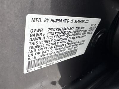 2018 Honda Pilot EX-L   - Photo 37 - Pittsburg, CA 94565-2812