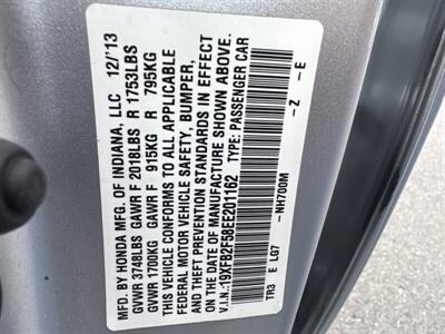 2014 Honda Civic LX   - Photo 28 - Pittsburg, CA 94565-2812